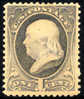 US #206 Mint Hinged 1c Franklin From 1881 - Ongebruikt