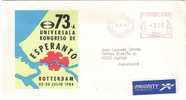 Jp Nederlanda Esperanto Letero.73-a Universala Kongreso Rotterdam 1988. - Esperanto