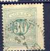 #Sweden 1877-91. Michel 8B. Cancelled (o) - Impuestos