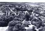 Cpsm Champigny Sur Yonne (89) Vue Aérienne Chateau Et Rue Des Fours , Ed Cim , Années 50 - Champigny