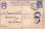 GB-POUR LA HOLLANDE- BONNE DESTINATION-31-3-1898 - Postwaardestukken