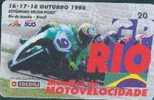# BRASIL 9809A1 Dicas De Seguranca 20  09.98 -sport,moto,motor- Tres Bon Etat - Brazil