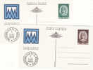 1982 Centenario Interi Postali - Postal Stationery