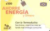 TARJETA DE COSTA RICA DE AHORRE ENERGIA TERMODUCHA - Costa Rica