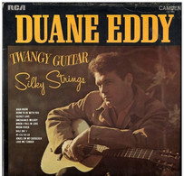 * LP *  DUANE EDDY - TWANGY GUITAR - SILKY STRINGS (1962 England Reissue 1970 Ex!!!) - Instrumental
