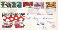 1968 Olanda - FDC Personaggi Delle Fiabe - Contes, Fables & Légendes