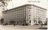 Yusen Building, Tokyo Japan, On C1920s Vintage Real Photo Postcard, Autos Bicycle - Tokyo