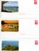 PAP SAINT PADU (FINISTERE): Série De 5 PAP DELTAPLANE, OISEAUX DE MER, PORT Et COUCHER DE SOLEIL Timbre "BEAUJARD" - Prêts-à-poster: Repiquages /Beaujard