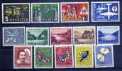 1956 COMPLETE YEAR SET MNH ** - Ongebruikt