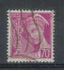 France - Yvert & Tellier - N° 416 - Oblitéré - 1938-42 Mercurio
