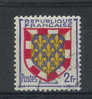 France - Yvert & Tellier - N° 902 - Oblitéré - 1941-66 Wappen