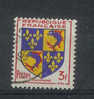 France - Yvert & Tellier - N° 954 - Oblitéré - 1941-66 Wappen