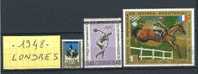 Jeux Olympiques - été - 1948 - LONDRES - 3 Timbres - Zomer 1948: Londen