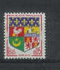 France - Yvert & Tellier - N° 1230a - Oblitéré - 1941-66 Wappen