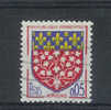 France - Yvert & Tellier - N° 1352 - Oblitéré - 1941-66 Armoiries Et Blasons