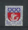 France - Yvert & Tellier - N° 1354b - Oblitéré - 1941-66 Wappen