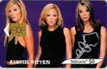 # France 1204  ATOMIC KITTEN 50u Gem2 08.02 Tres Bon Etat - 2002