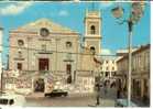 Ariano Irpino (Avellino): Piazza Duomo - Cattedrale. Cartolina Anni '60 (auto D'epoca) - Avellino