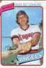 Baseball Trading Card - Carte De Baseball - Merv Rettenmund - Angels - Ohne Zuordnung