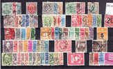 Danemark - Bon Lot Oblitéré 75 Timbres / Denmark - Good Used Lot 75 Stamps - Collections