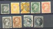 C 24 - CANA - YT 27-28-28a-30-31-32-33-33a Obli - Used Stamps