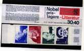 SWEDEN/SVERIGE - 1990  NOBEL   BOOKLET  MINT NH - 1904-50