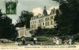 94-VILLENEUVE-ST-GEORGES-     L´HOTEL  DE VILLE,ANCIEN CHATEAU DE BEAUREGARE.....CPA ANIMEE - Villeneuve Saint Georges