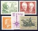 #Sweden 1977-78. 5 Diff.. Michel 1010-11+33+37. Value: MNH(**) - Nuevos