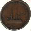 CANADA  NEW BRUNSWICK  1 PENNY TOKEN SHIP FRONT QV HEAD BACK 1843 VF READ DESCRIPTION CAREFULLY !!! - Canada