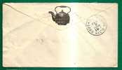 US - 1911  KETTLE Advertisement  Window COVER From BOSTON To SOUTH ...? - Covers & Documents