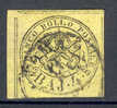 Italy Papal State Kirchenstaat 1852 Mi. 5  4 Baj Päpstliches Wappen Papal Coat Of Arms €50,- - Etats Pontificaux