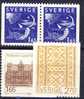 ##Sweden 1981-82. NORDEN + Pair Day & Night. Michel 1158, 93-94. MNH(**) - Ongebruikt