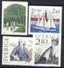 #Sweden 1983. 4 Diff. Incl. NORDEN. Michel 1230-32 + 46. MNH(**) - Unused Stamps