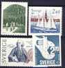 #Sweden 1983. 4 Diff. Incl. NORDEN. Michel 1230-32 + 38. MNH(**) - Ungebraucht