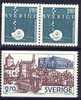 ##Sweden 1983. 2 Items. Michel Pair 1248 + 1251. MNH(**) - Ungebraucht