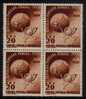 ROMANIA   Scott #  706**  VF MINT NH BLK. Of 4 - Unused Stamps