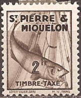 SAINT-PIERRE & MIQUELON..1938..Michel # 40...MH...Portomarken. - Nuevos