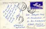 52444. Postal Aerea PLOESTI (rumania) 1963. Gare. Estación Ferrocarril - Storia Postale