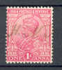 British India 1911 SG. 159  1a. King George V - 1911-35 Roi Georges V