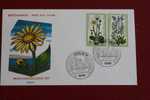 BERLIN WOHLFAHRTSMARKEN  FLEURS FLOWERS  ERSTTAGSBRIEFE FIRST DAY COVER 1ER JOUR DEUTSCHEBUNDESPOST ALLEMAGNE 1977 FDC - Autres & Non Classés