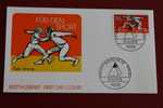 BERLIN FUR DEN SPORTS  ESCRIME  ERSTTAGSBRIEFE FIRST DAY COVER 1ER JOUR DEUTSCHEBUNDESPOST ALLEMAGNE 1978 FDC - Autres & Non Classés