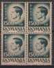 Roemenie Y/T 816 (**) In Blok Van 4. - Unused Stamps