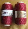 2 Bobine De Fil Fil Au Bouton D Or Mohair Et Metal - Metal - Andere & Zonder Classificatie