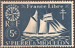 SAINT-PIERRE & MIQUELON..1942..Michel # 299...MLH. - Unused Stamps