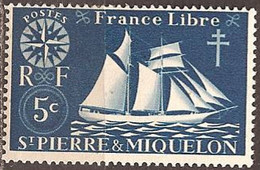 SAINT-PIERRE & MIQUELON..1942..Michel # 299...MLH. - Ungebraucht