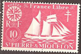 SAINT-PIERRE & MIQUELON..1942..Michel # 300...MLH. - Nuevos