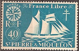 SAINT-PIERRE & MIQUELON..1942..Michel # 303...MLH. - Ongebruikt