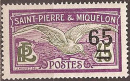 SAINT-PIERRE & MIQUELON..1924..Michel # 121...MLH. - Nuevos