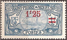 SAINT-PIERRE & MIQUELON..1924..Michel # 124...MLH. - Ungebraucht