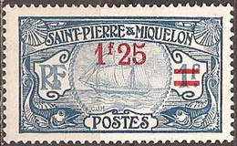 SAINT-PIERRE & MIQUELON..1924..Michel # 124...MLH. - Nuevos